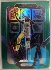 2022 Panini Prizm WNBA Far Out Green Prizm #6 Nneka Ogwumike Los Angeles Sparks